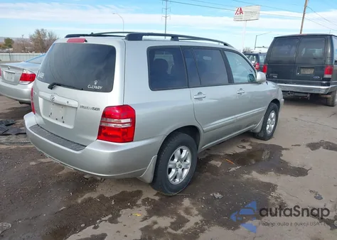 2003 Toyota Highlander V6 z USA, uszkodzony, nr VIN JTEGF21A930114756
